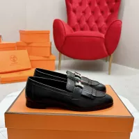 Cheap Hermes Leather Shoes For Women #1341265 Replica Wholesale [$125.00 USD] [ITEM#1341265] on Replica Hermes Leather Shoes
