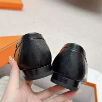 Cheap Hermes Leather Shoes For Women #1341265 Replica Wholesale [$125.00 USD] [ITEM#1341265] on Replica Hermes Leather Shoes
