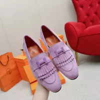 Cheap Hermes Leather Shoes For Women #1341266 Replica Wholesale [$125.00 USD] [ITEM#1341266] on Replica Hermes Leather Shoes