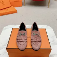 Cheap Hermes Leather Shoes For Women #1341267 Replica Wholesale [$125.00 USD] [ITEM#1341267] on Replica Hermes Leather Shoes