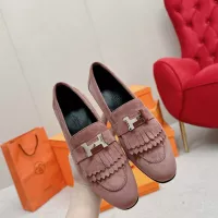 Cheap Hermes Leather Shoes For Women #1341267 Replica Wholesale [$125.00 USD] [ITEM#1341267] on Replica Hermes Leather Shoes