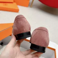 Cheap Hermes Leather Shoes For Women #1341267 Replica Wholesale [$125.00 USD] [ITEM#1341267] on Replica Hermes Leather Shoes