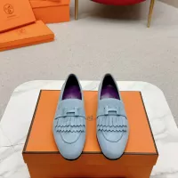Cheap Hermes Leather Shoes For Women #1341268 Replica Wholesale [$125.00 USD] [ITEM#1341268] on Replica Hermes Leather Shoes