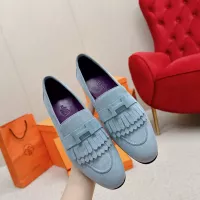 Cheap Hermes Leather Shoes For Women #1341268 Replica Wholesale [$125.00 USD] [ITEM#1341268] on Replica Hermes Leather Shoes