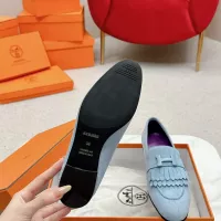 Cheap Hermes Leather Shoes For Women #1341268 Replica Wholesale [$125.00 USD] [ITEM#1341268] on Replica Hermes Leather Shoes