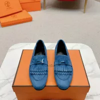 Cheap Hermes Leather Shoes For Women #1341269 Replica Wholesale [$125.00 USD] [ITEM#1341269] on Replica Hermes Leather Shoes