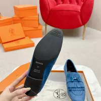 Cheap Hermes Leather Shoes For Women #1341269 Replica Wholesale [$125.00 USD] [ITEM#1341269] on Replica Hermes Leather Shoes