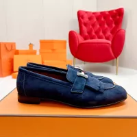 Cheap Hermes Leather Shoes For Women #1341270 Replica Wholesale [$125.00 USD] [ITEM#1341270] on Replica Hermes Leather Shoes