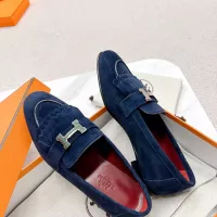Cheap Hermes Leather Shoes For Women #1341270 Replica Wholesale [$125.00 USD] [ITEM#1341270] on Replica Hermes Leather Shoes