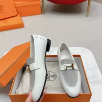 Cheap Hermes Leather Shoes For Women #1341271 Replica Wholesale [$125.00 USD] [ITEM#1341271] on Replica Hermes Leather Shoes