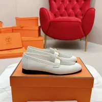 Cheap Hermes Leather Shoes For Women #1341271 Replica Wholesale [$125.00 USD] [ITEM#1341271] on Replica Hermes Leather Shoes
