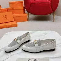 Cheap Hermes Leather Shoes For Women #1341271 Replica Wholesale [$125.00 USD] [ITEM#1341271] on Replica Hermes Leather Shoes