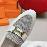 Cheap Hermes Leather Shoes For Women #1341271 Replica Wholesale [$125.00 USD] [ITEM#1341271] on Replica Hermes Leather Shoes