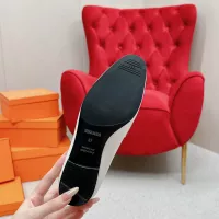 Cheap Hermes Leather Shoes For Women #1341271 Replica Wholesale [$125.00 USD] [ITEM#1341271] on Replica Hermes Leather Shoes