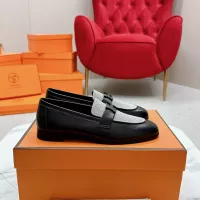 Cheap Hermes Leather Shoes For Women #1341272 Replica Wholesale [$125.00 USD] [ITEM#1341272] on Replica Hermes Leather Shoes