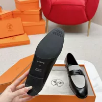 Cheap Hermes Leather Shoes For Women #1341272 Replica Wholesale [$125.00 USD] [ITEM#1341272] on Replica Hermes Leather Shoes