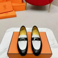 Cheap Hermes Leather Shoes For Women #1341273 Replica Wholesale [$125.00 USD] [ITEM#1341273] on Replica Hermes Leather Shoes