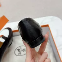 Cheap Hermes Leather Shoes For Women #1341273 Replica Wholesale [$125.00 USD] [ITEM#1341273] on Replica Hermes Leather Shoes