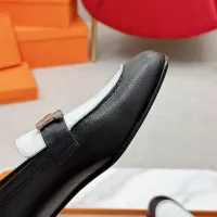 Cheap Hermes Leather Shoes For Women #1341273 Replica Wholesale [$125.00 USD] [ITEM#1341273] on Replica Hermes Leather Shoes