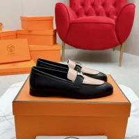 Cheap Hermes Leather Shoes For Women #1341274 Replica Wholesale [$125.00 USD] [ITEM#1341274] on Replica Hermes Leather Shoes