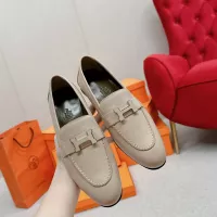 Cheap Hermes Leather Shoes For Women #1341276 Replica Wholesale [$125.00 USD] [ITEM#1341276] on Replica Hermes Leather Shoes