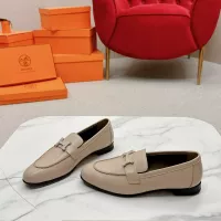 Cheap Hermes Leather Shoes For Women #1341276 Replica Wholesale [$125.00 USD] [ITEM#1341276] on Replica Hermes Leather Shoes