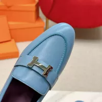 Cheap Hermes Leather Shoes For Women #1341277 Replica Wholesale [$125.00 USD] [ITEM#1341277] on Replica Hermes Leather Shoes