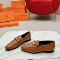Cheap Hermes Leather Shoes For Women #1341278 Replica Wholesale [$125.00 USD] [ITEM#1341278] on Replica Hermes Leather Shoes