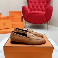 Cheap Hermes Leather Shoes For Women #1341279 Replica Wholesale [$125.00 USD] [ITEM#1341279] on Replica Hermes Leather Shoes