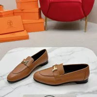 Cheap Hermes Leather Shoes For Women #1341279 Replica Wholesale [$125.00 USD] [ITEM#1341279] on Replica Hermes Leather Shoes