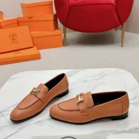 Cheap Hermes Leather Shoes For Women #1341280 Replica Wholesale [$125.00 USD] [ITEM#1341280] on Replica Hermes Leather Shoes