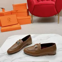Cheap Hermes Leather Shoes For Women #1341281 Replica Wholesale [$125.00 USD] [ITEM#1341281] on Replica Hermes Leather Shoes