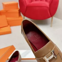 Cheap Hermes Leather Shoes For Women #1341281 Replica Wholesale [$125.00 USD] [ITEM#1341281] on Replica Hermes Leather Shoes