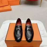 Cheap Hermes Leather Shoes For Women #1341283 Replica Wholesale [$125.00 USD] [ITEM#1341283] on Replica Hermes Leather Shoes