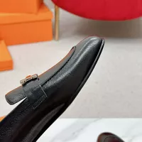 Cheap Hermes Leather Shoes For Women #1341284 Replica Wholesale [$125.00 USD] [ITEM#1341284] on Replica Hermes Leather Shoes
