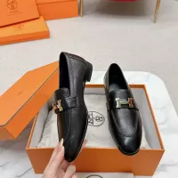 Cheap Hermes Leather Shoes For Women #1341285 Replica Wholesale [$125.00 USD] [ITEM#1341285] on Replica Hermes Leather Shoes