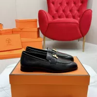 Cheap Hermes Leather Shoes For Women #1341285 Replica Wholesale [$125.00 USD] [ITEM#1341285] on Replica Hermes Leather Shoes
