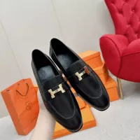 Cheap Hermes Leather Shoes For Women #1341285 Replica Wholesale [$125.00 USD] [ITEM#1341285] on Replica Hermes Leather Shoes