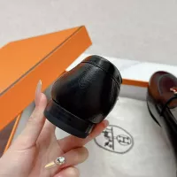 Cheap Hermes Leather Shoes For Women #1341285 Replica Wholesale [$125.00 USD] [ITEM#1341285] on Replica Hermes Leather Shoes