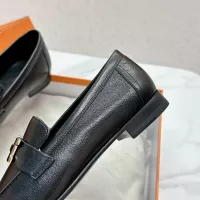 Cheap Hermes Leather Shoes For Women #1341285 Replica Wholesale [$125.00 USD] [ITEM#1341285] on Replica Hermes Leather Shoes