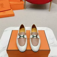 Cheap Hermes Leather Shoes For Women #1341286 Replica Wholesale [$125.00 USD] [ITEM#1341286] on Replica Hermes Leather Shoes