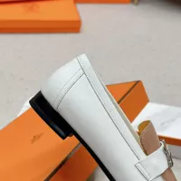Cheap Hermes Leather Shoes For Women #1341286 Replica Wholesale [$125.00 USD] [ITEM#1341286] on Replica Hermes Leather Shoes
