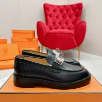 Cheap Hermes Leather Shoes For Women #1341287 Replica Wholesale [$140.00 USD] [ITEM#1341287] on Replica Hermes Leather Shoes