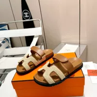 Cheap Hermes Slippers For Men #1341293 Replica Wholesale [$98.00 USD] [ITEM#1341293] on Replica Hermes Slippers