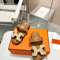 Cheap Hermes Slippers For Men #1341293 Replica Wholesale [$98.00 USD] [ITEM#1341293] on Replica Hermes Slippers