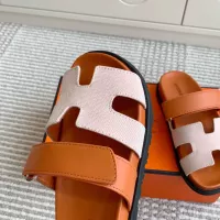 Cheap Hermes Slippers For Men #1341308 Replica Wholesale [$98.00 USD] [ITEM#1341308] on Replica Hermes Slippers