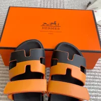 Cheap Hermes Slippers For Men #1341316 Replica Wholesale [$98.00 USD] [ITEM#1341316] on Replica Hermes Slippers