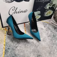 Cheap Yves Saint Laurent YSL High-Heeled Shoes For Women #1341348 Replica Wholesale [$122.00 USD] [ITEM#1341348] on Replica Yves Saint Laurent YSL High-Heeled Shoes