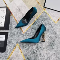 Cheap Yves Saint Laurent YSL High-Heeled Shoes For Women #1341348 Replica Wholesale [$122.00 USD] [ITEM#1341348] on Replica Yves Saint Laurent YSL High-Heeled Shoes