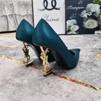 Cheap Yves Saint Laurent YSL High-Heeled Shoes For Women #1341348 Replica Wholesale [$122.00 USD] [ITEM#1341348] on Replica Yves Saint Laurent YSL High-Heeled Shoes